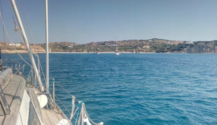 День второй яхт тура: Липси — Питта — Калимнос.